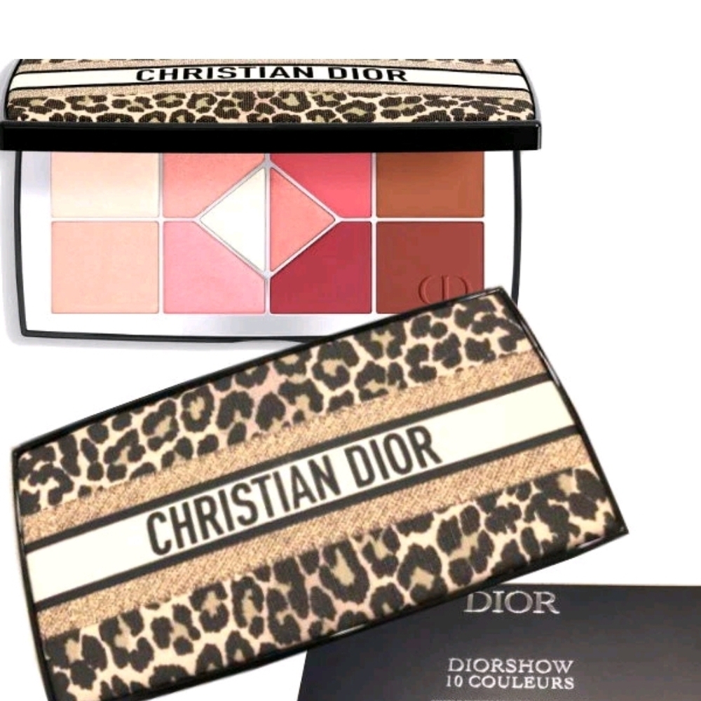 Dior Mitzah Leopard Print Eyeshadow Palette - Pink and Brown Shades